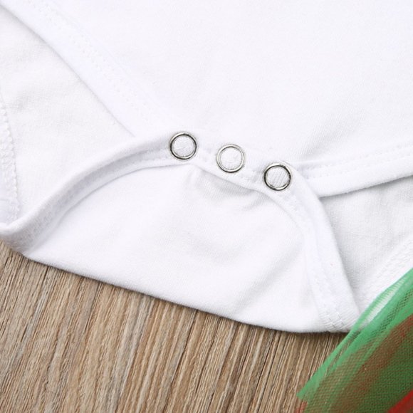 Santa Holidays outfit baby girl set - Picture 7 of 7